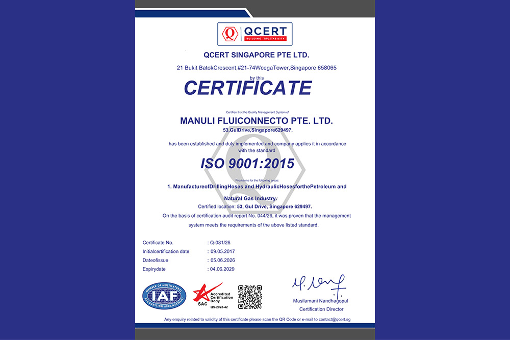 Singapore-Certification